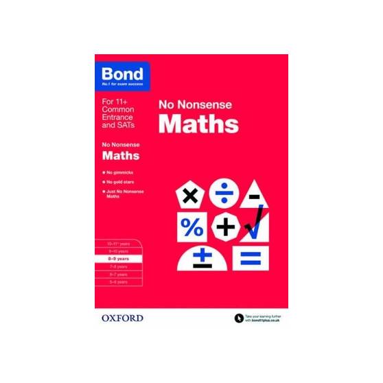 Bond Maths No Nonsense 8 9 years